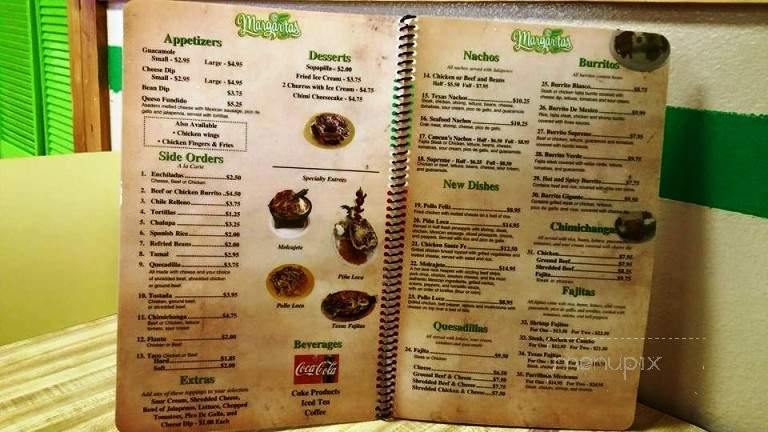 Margarita's Mexican Grill - Graceville, FL menu_pic
