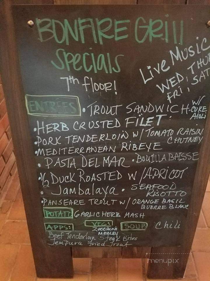 Bonfire Steakhouse - Houghton, MI menu_pic
