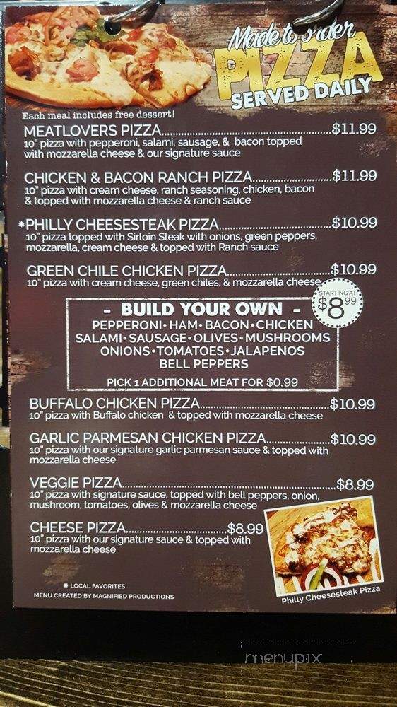 The Brick - Bowie, TX menu_pic