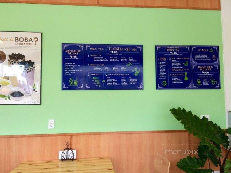 CHA 101 - Santa Maria, CA menu_pic