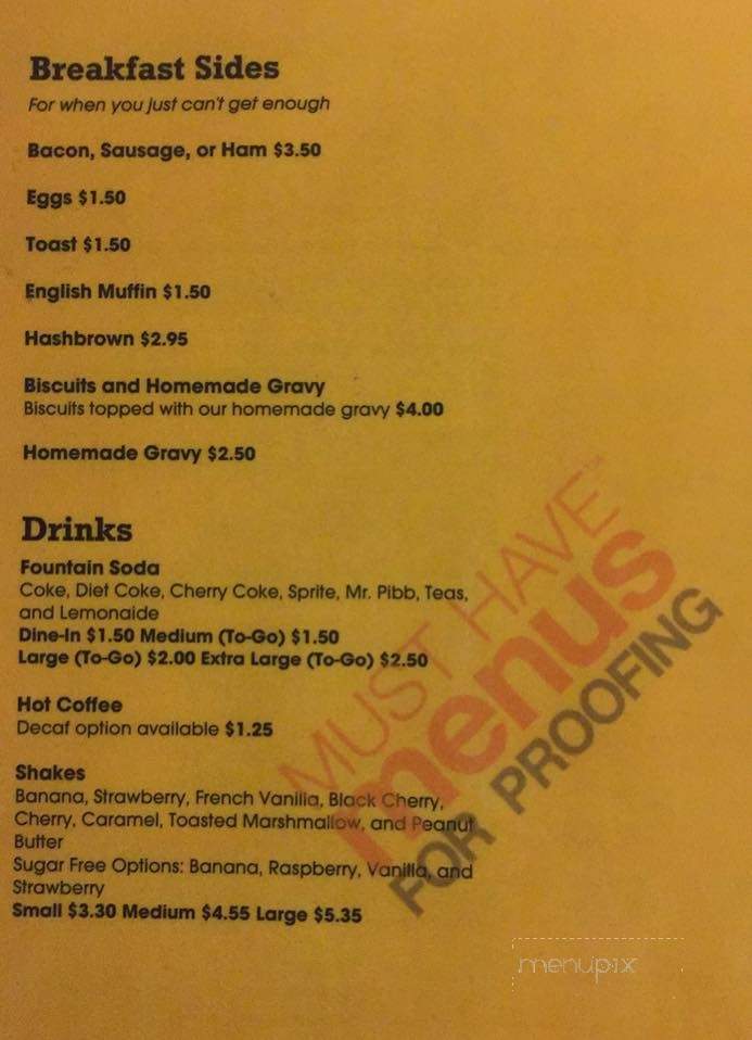 Golden Fire - Klamath Falls, OR menu_pic