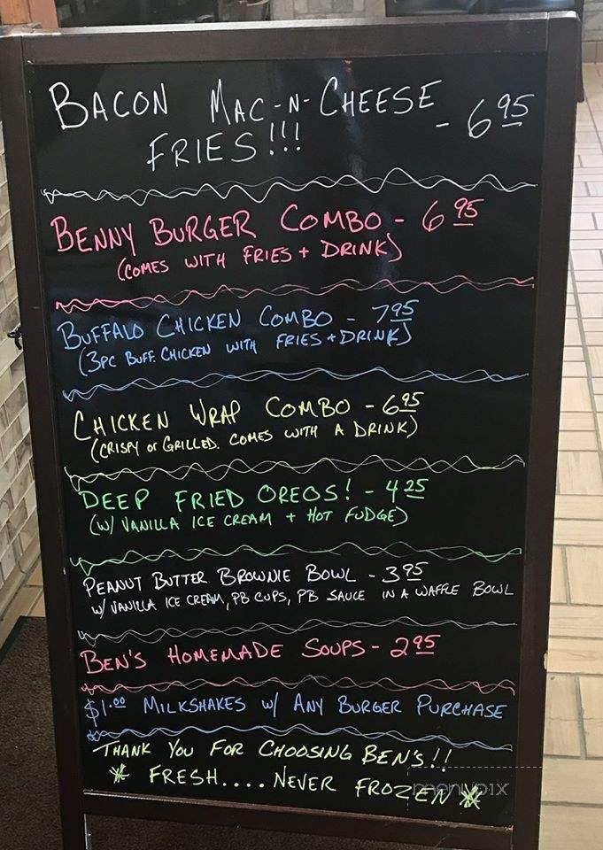 Ben's Fresh - Port Jervis, NY menu_pic