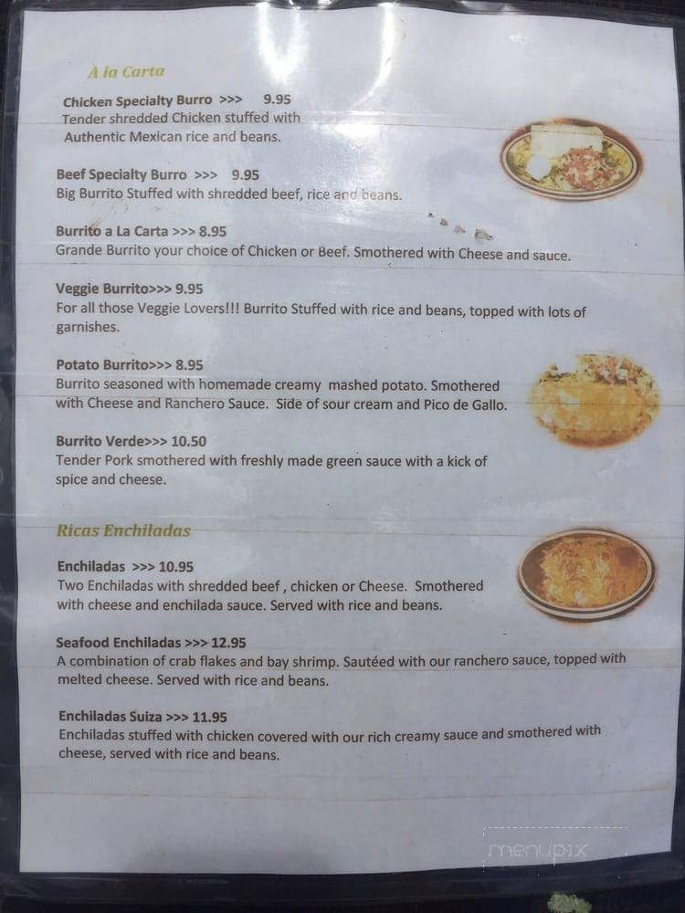 Mi Casita - Lihue, HI menu_pic