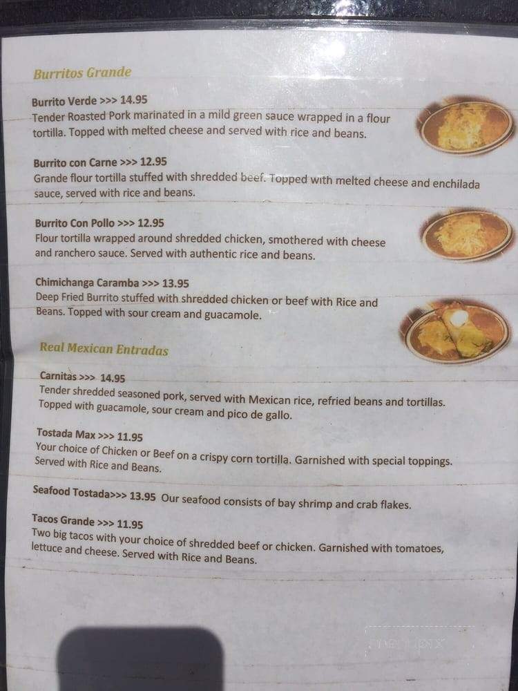 Mi Casita - Lihue, HI menu_pic