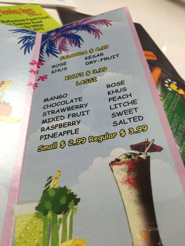 Bollywood Flavours - Edison, NJ menu_pic