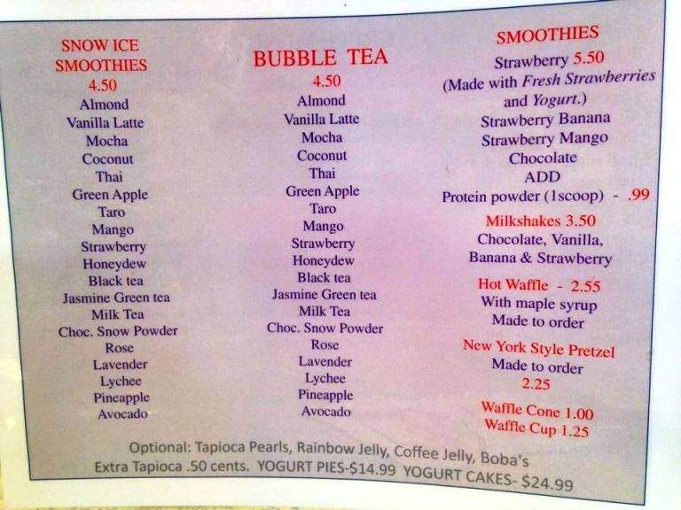 YoDelight Frozen Yogurt - Union City, NJ menu_pic