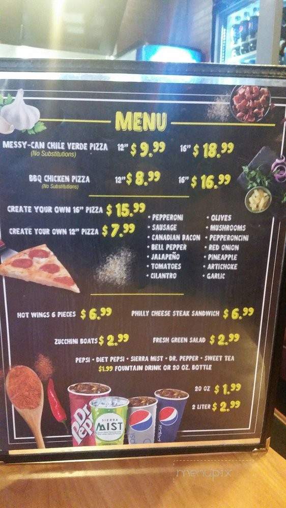 600 Degrees Pizzeria - Bellflower, CA menu_pic
