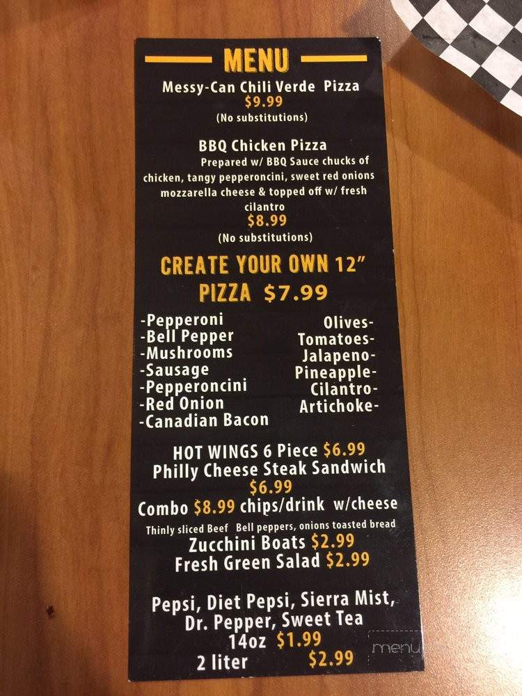 600 Degrees Pizzeria - Bellflower, CA menu_pic