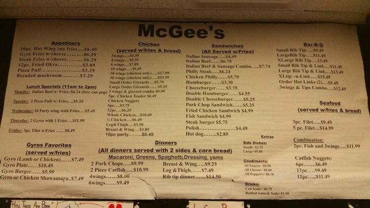 /28258116/Mcgees-Chicken-Madison-WI - Madison, WI