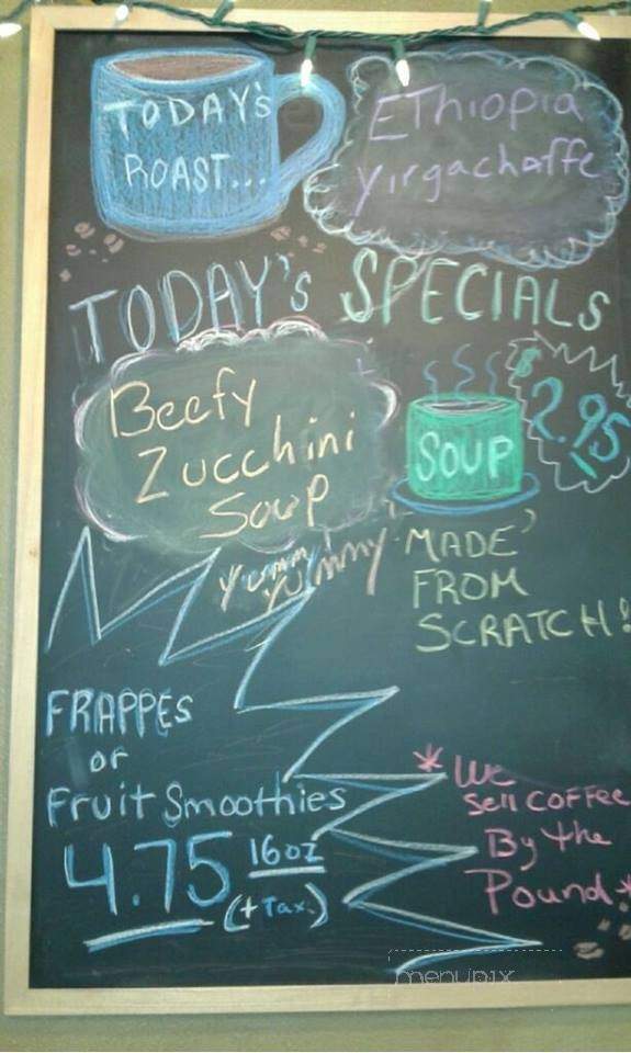 Periwinkle's Coffee & Tea Shoppe - Rothschild, WI menu_pic