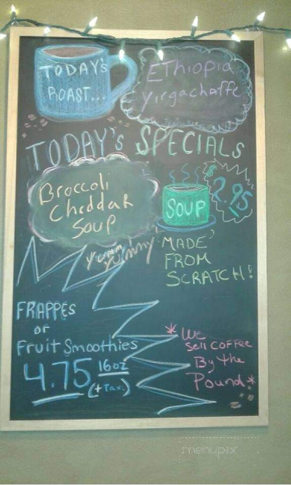 Periwinkle's Coffee & Tea Shoppe - Rothschild, WI menu_pic