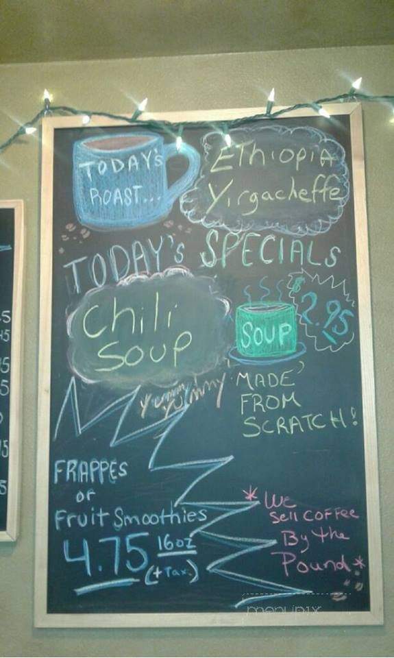 Periwinkle's Coffee & Tea Shoppe - Rothschild, WI menu_pic