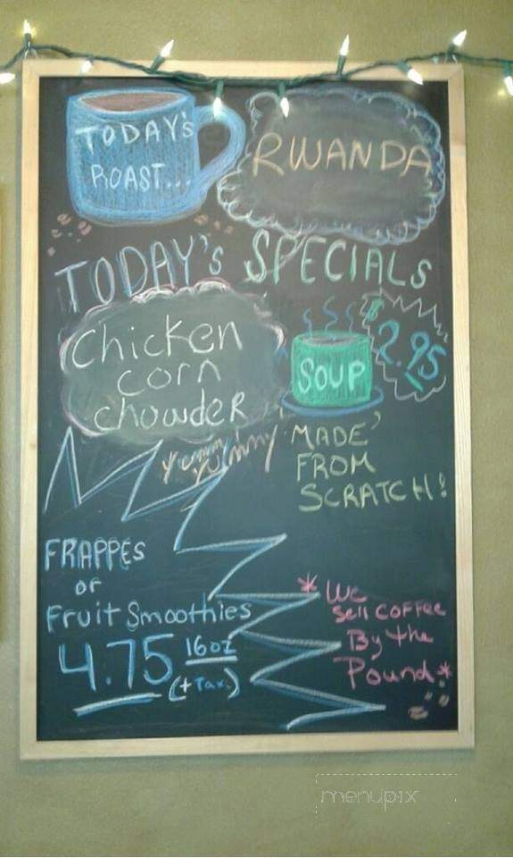 Periwinkle's Coffee & Tea Shoppe - Rothschild, WI menu_pic