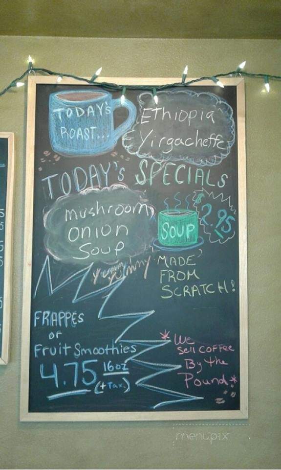 Periwinkle's Coffee & Tea Shoppe - Rothschild, WI menu_pic