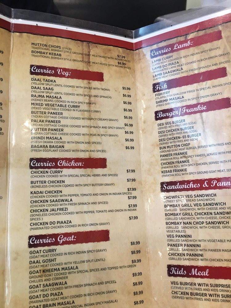 Spice Root - Decatur, GA menu_pic