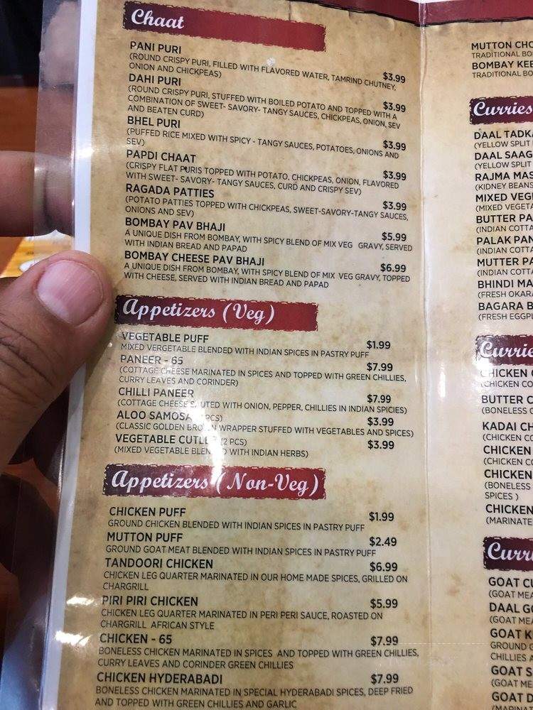 Spice Root - Decatur, GA menu_pic