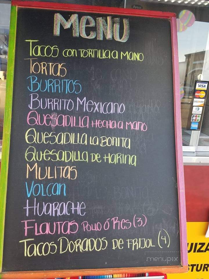 Taquizas Costa Alegre - Oxnard, CA menu_pic