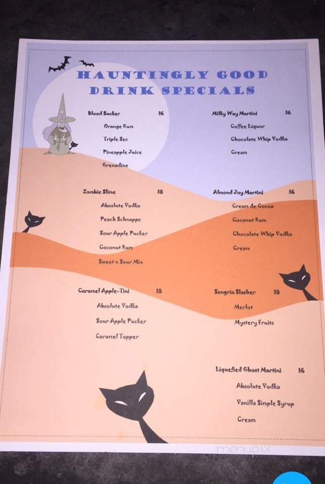 The Whiskey Room - Williamsport, PA menu_pic