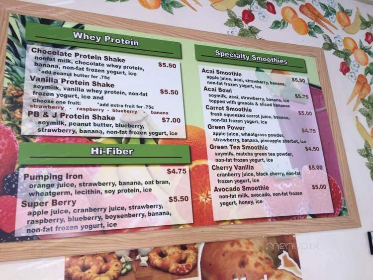 Gofruit Juice Bar - Temecula, CA menu_pic