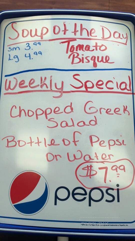 Ruth's Cupcakes & Luncheonette - Ashland, KY menu_pic