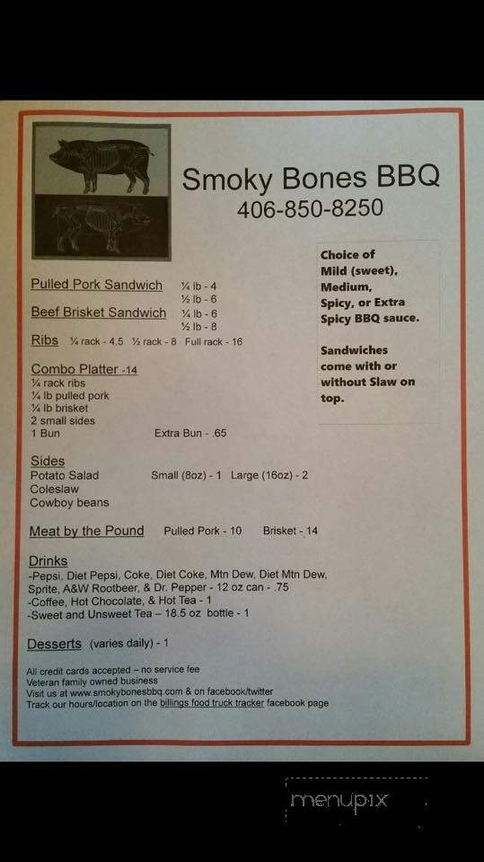 High Plains Brewing - Laurel, MT menu_pic