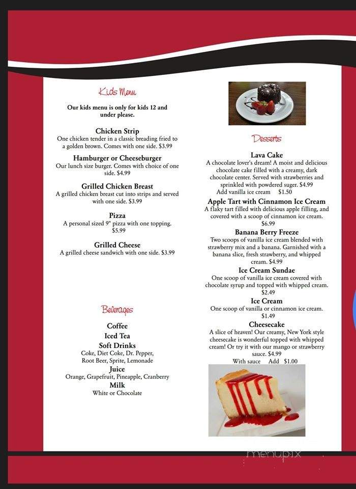 Jack's Sports Grille - Mountain Grove, MO menu_pic