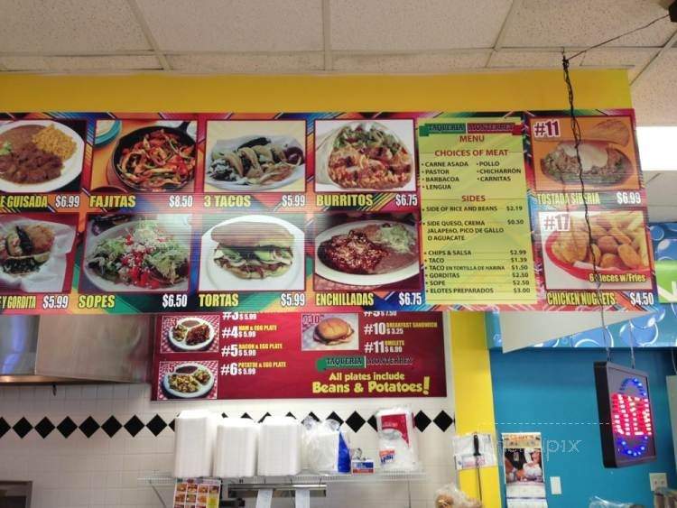 Taqueria Monterrey - Lewisville, TX menu_pic