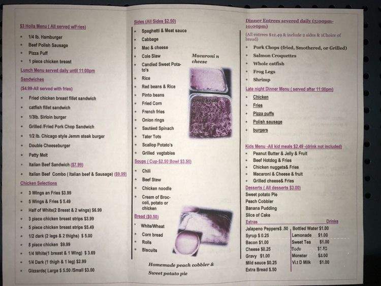 The Taste of Soul Cafe - Omaha, NE menu_pic