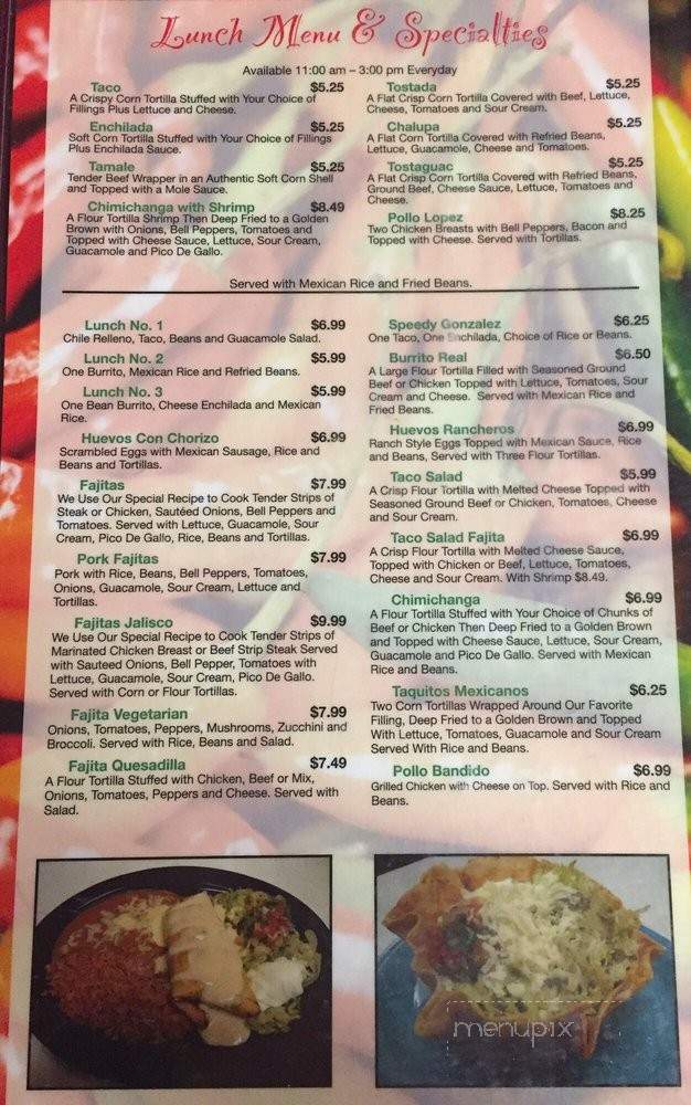 El As De Oros - Plainville, KS menu_pic