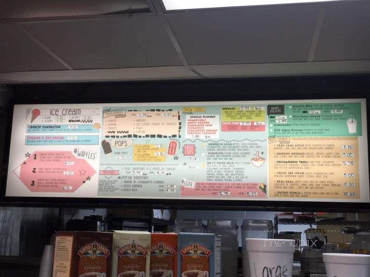 Helado's Handcrafted Ice Cream and Pops - Mansfield, TX menu_pic