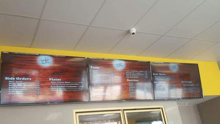 El Rey Taco Grill - Fontana, CA menu_pic