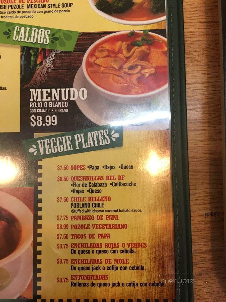 Restaurante Mexicano El Abuelo - National City, CA menu_pic
