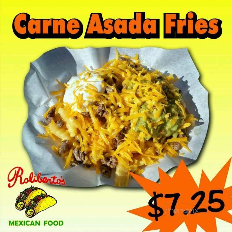 Roliberto's - Phoenix, AZ menu_pic