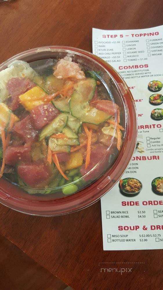 Kanpai Poke - Danville, CA menu_pic