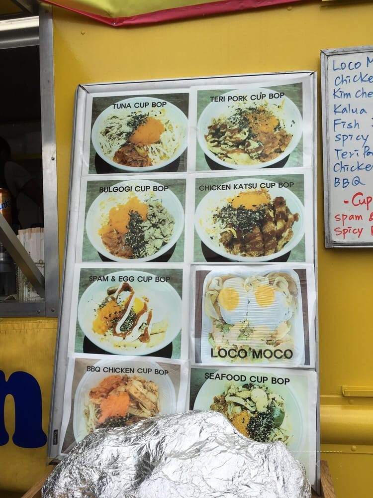 Chef's Cupbop - Waipahu, HI menu_pic