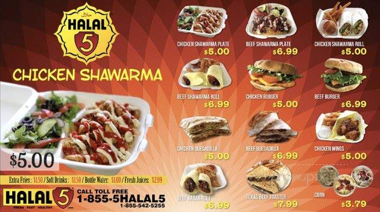 /28292745/Halal-5-Menu-Houston-TX - Houston, TX