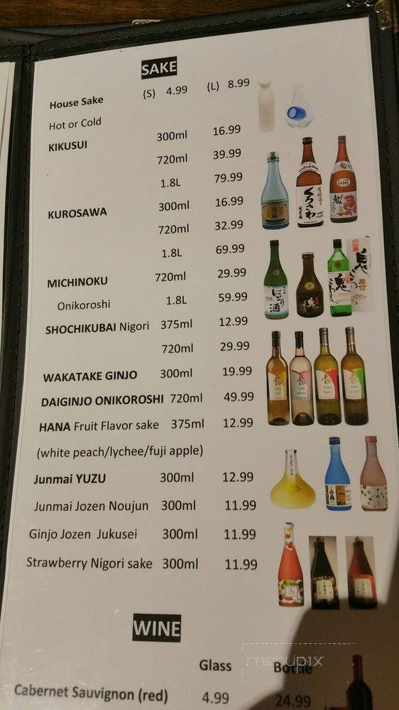 Sojuya - Cypress, CA menu_pic