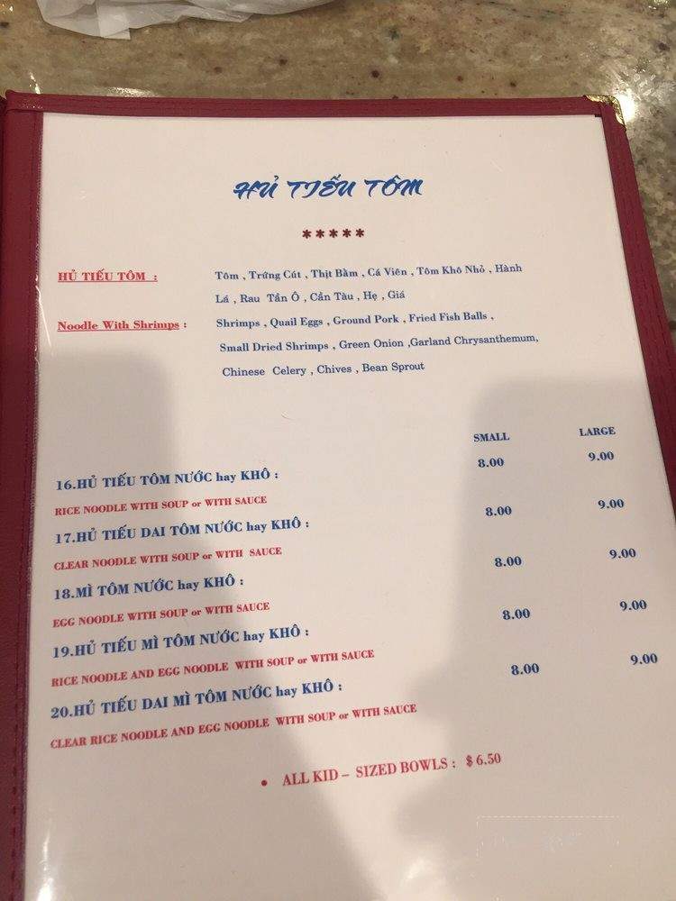 Co Ba 2 - Garden Grove, CA menu_pic