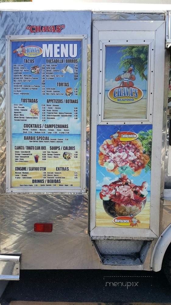 Mariscos Chavas - San Diego, CA menu_pic
