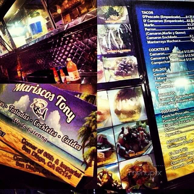Mariscos Chavas - San Diego, CA menu_pic
