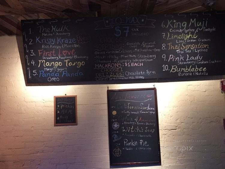 IceMax - Philadelphia, PA menu_pic