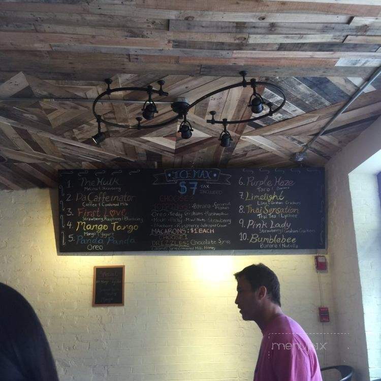 IceMax - Philadelphia, PA menu_pic
