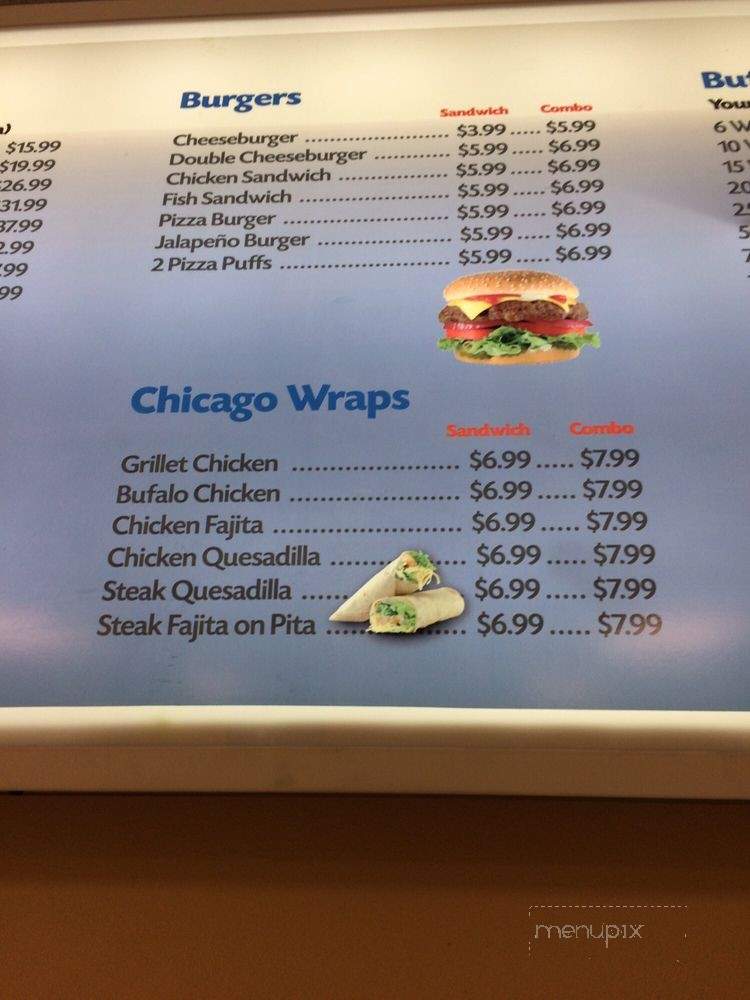 Chicago's Fish & Chicken - Indianapolis, IN menu_pic