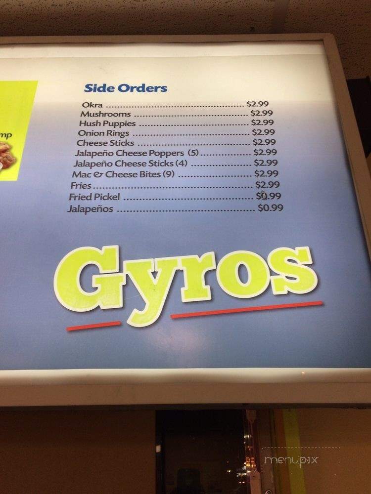 Chicago's Fish & Chicken - Indianapolis, IN menu_pic