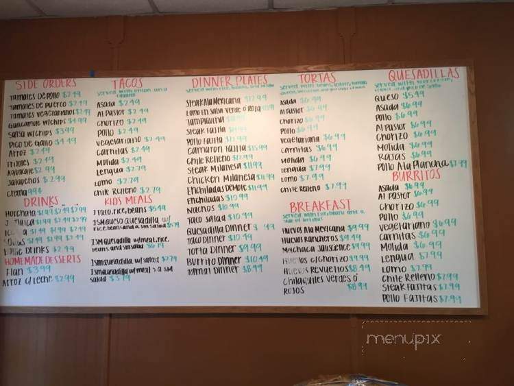 Mi Casa - Bloomingdale, IL menu_pic