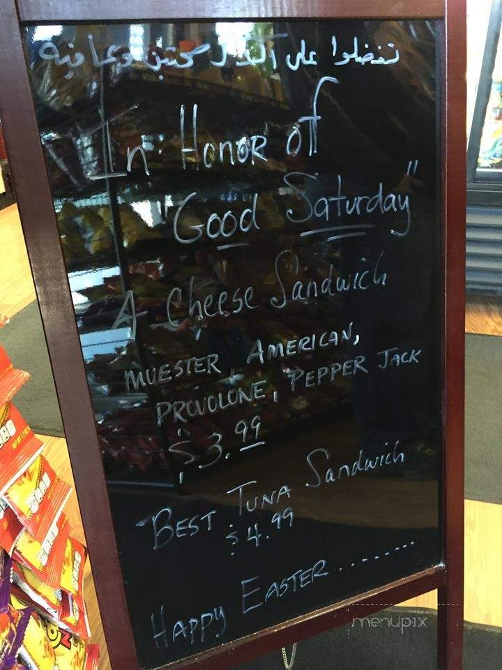 Taz Deli - Berwyn, IL menu_pic