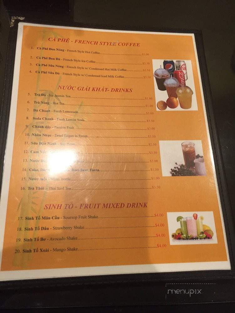 Com Tam Thien Hao - Westminster, CA menu_pic