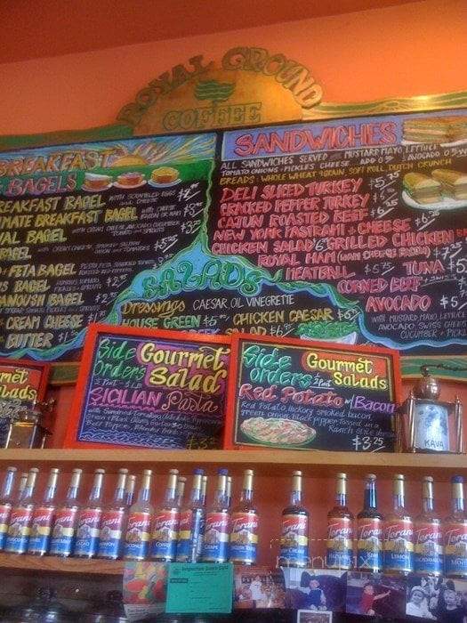 Royal Ground Coffee - San Francisco, CA menu_pic