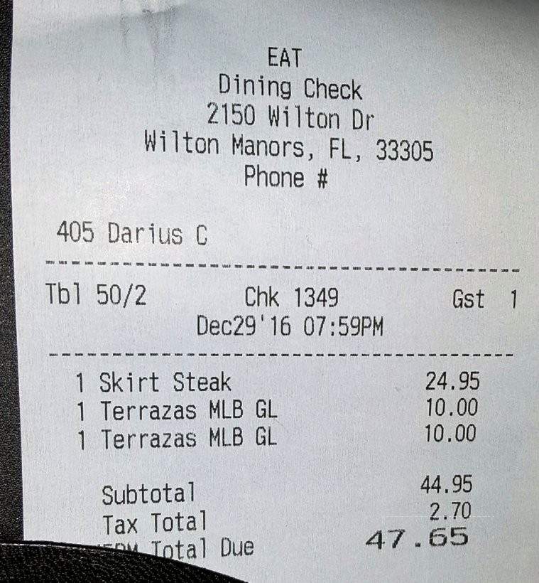 EAT - Wilton Manors, FL menu_pic