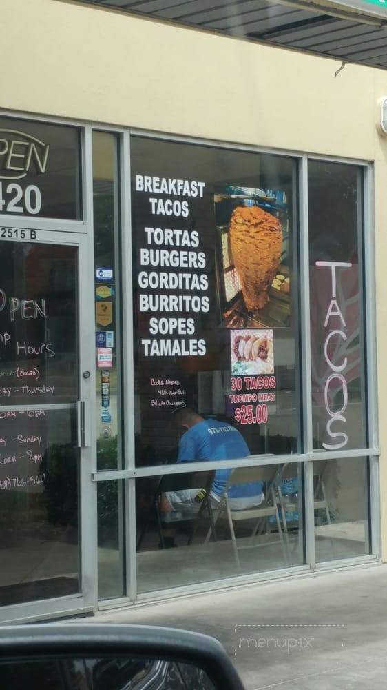 Azucenas Restaurant - Carrollton, TX menu_pic